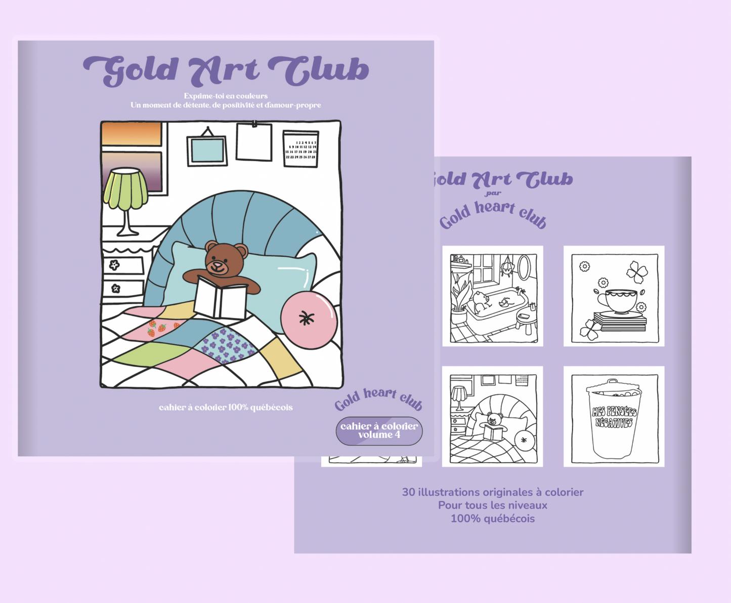 Cahier Gold Art Club vol 4 - Version numérique