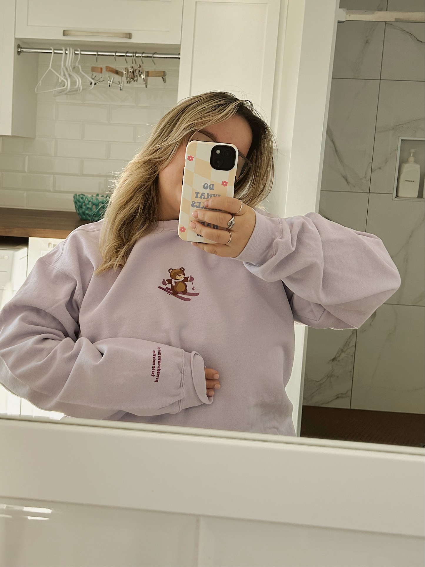 Coton ouaté femme de qualité Teddy Ski Gold Heart Club