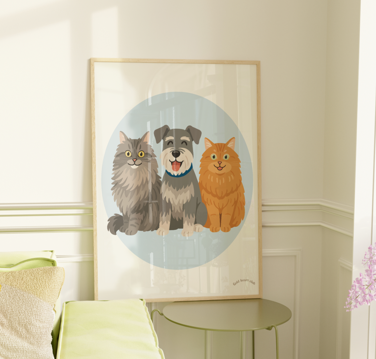 Custom illustrations