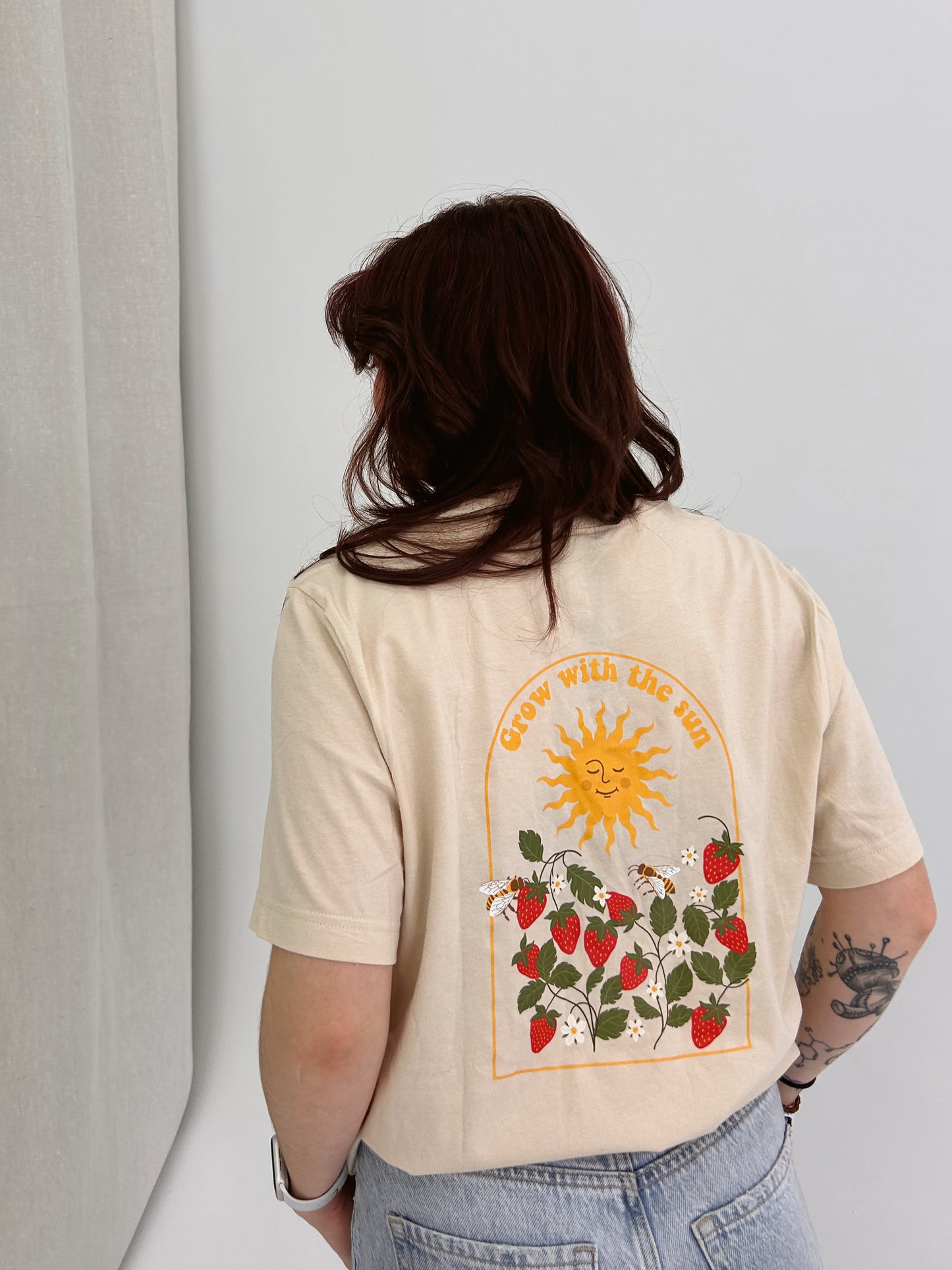 Tee fraise (Grow With The Sun)