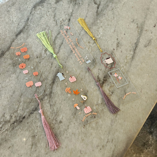 Signets illustrés à la main | Automne