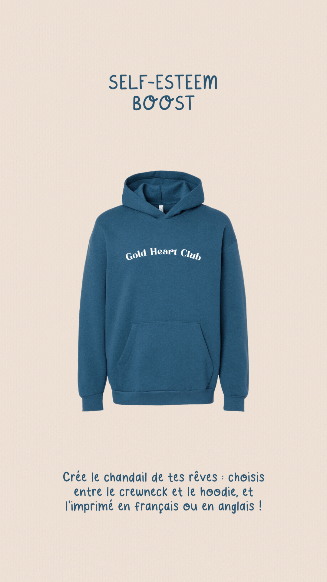 Le Hoodie Self-Esteem