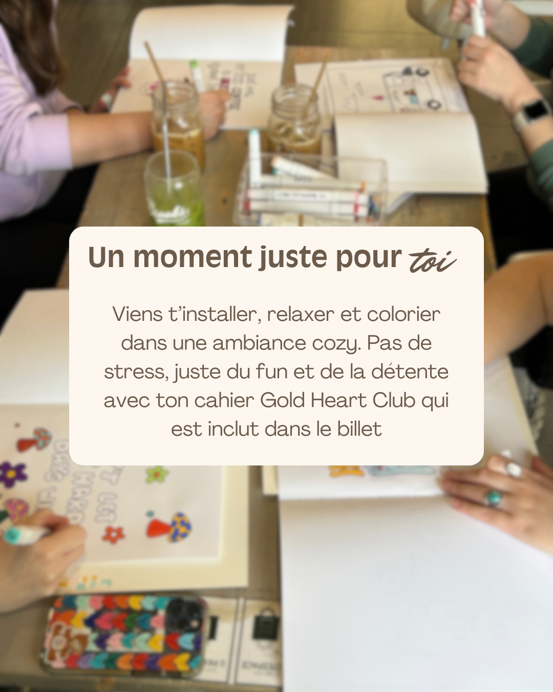 Coloring &amp; Coffee Talk | Cégep de Sherbrooke