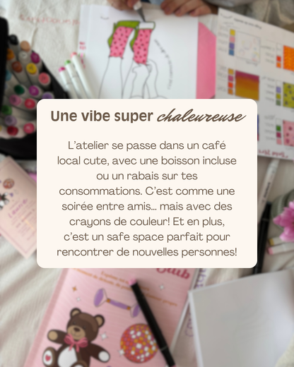 Coloring &amp; Coffee Talk | Cégep de Sherbrooke