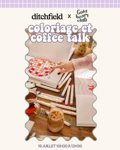 Coloring &amp; Coffee Talk | Cégep de Sherbrooke