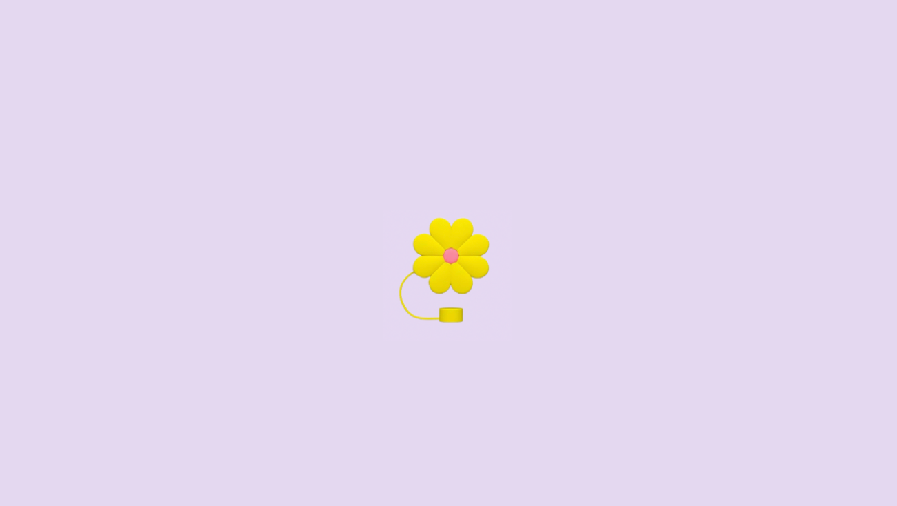 Cache paille mignon Gold Heart Club