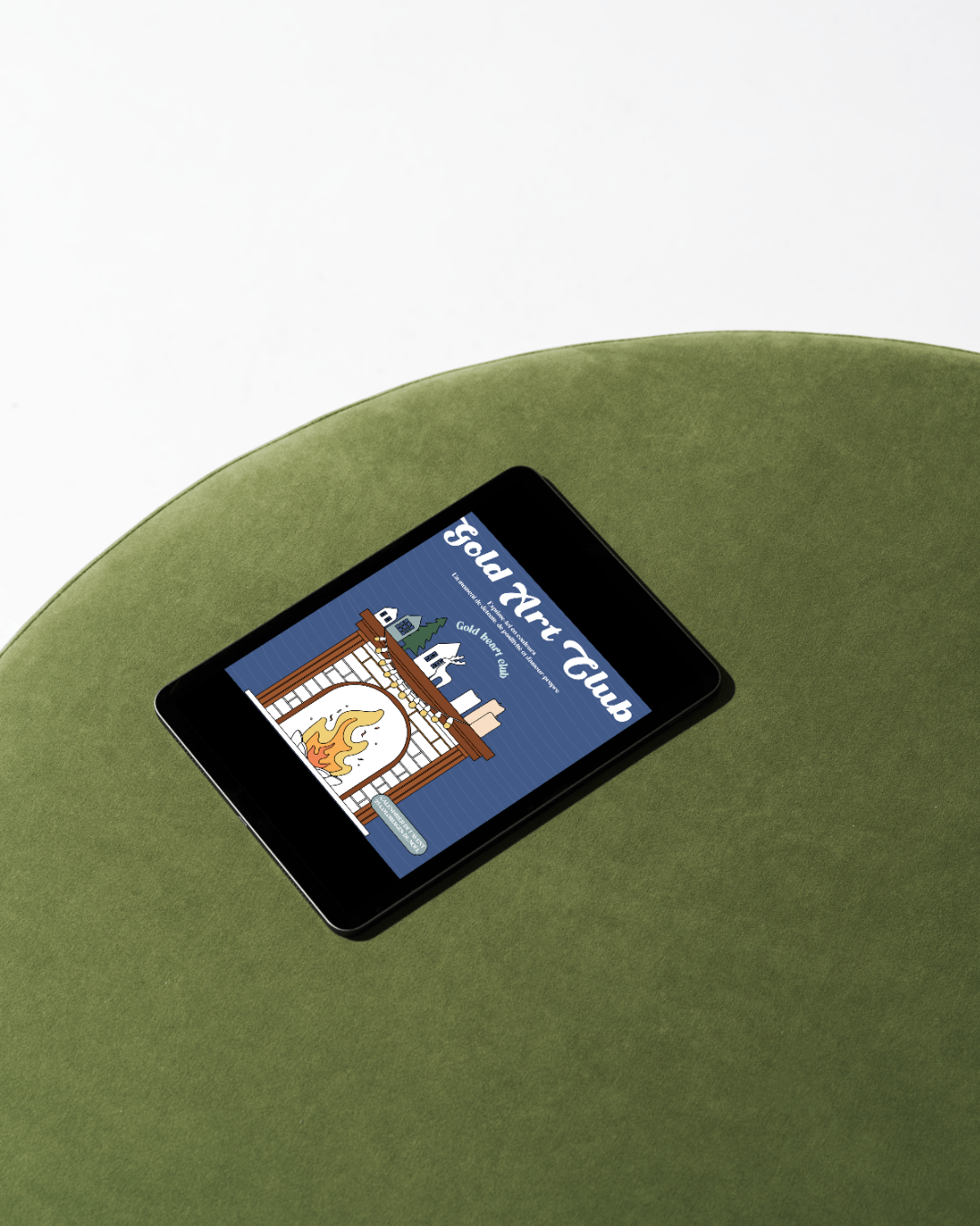 Cahier à colorier adulte numérique Calendrier de l'avent illustré et imprimé au Québec