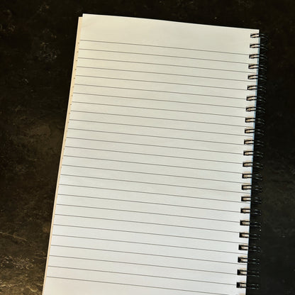 Cahier de notes illustré Livres d'automne Gold Heart Club