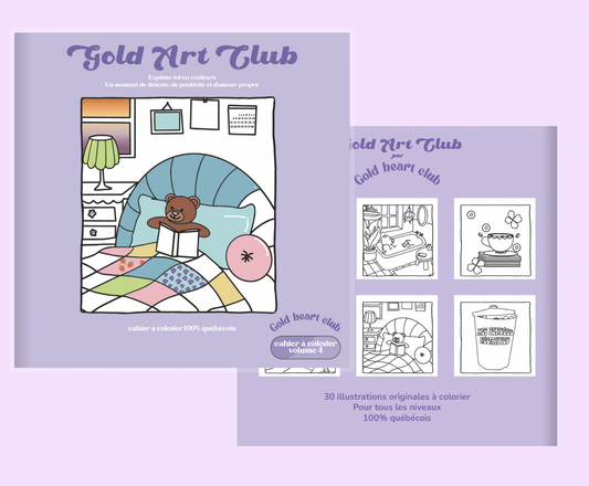 Cahier Gold Art Club vol 4 - Version numérique