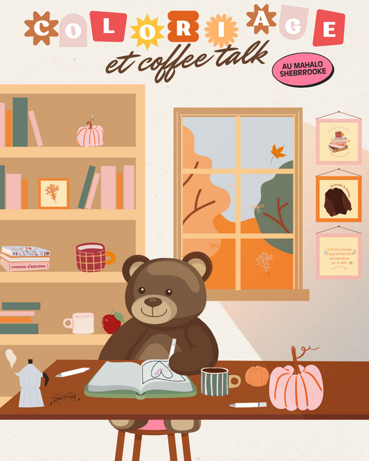 Coloriage & Coffee talk | Sherbrooke
