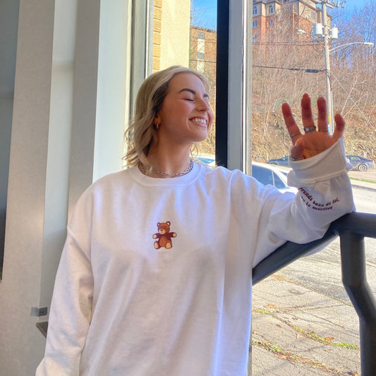 Crewneck Comfy Teddy femme de qualité fait au Québec