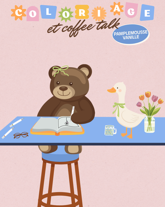 Coloring &amp; Coffee Talk | Cégep de Sherbrooke