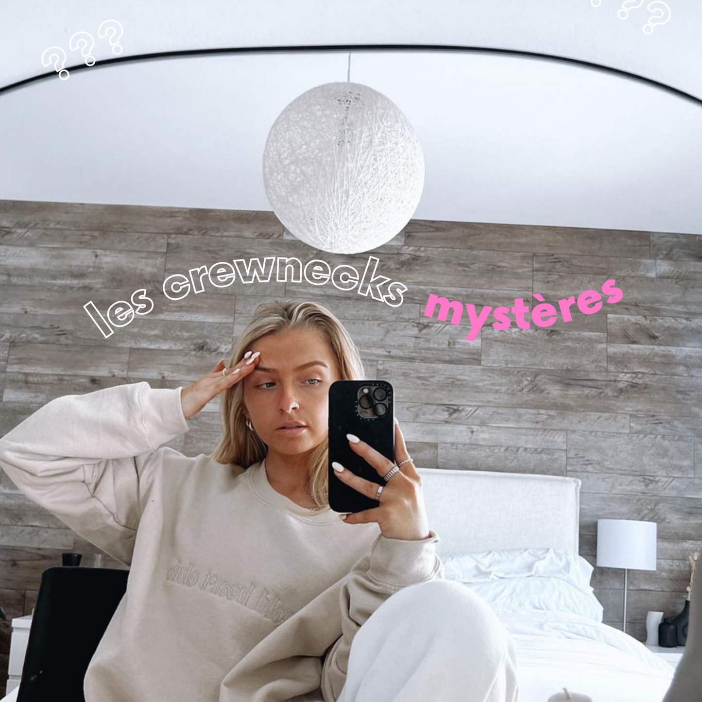 Crewneck Mystère de qualité