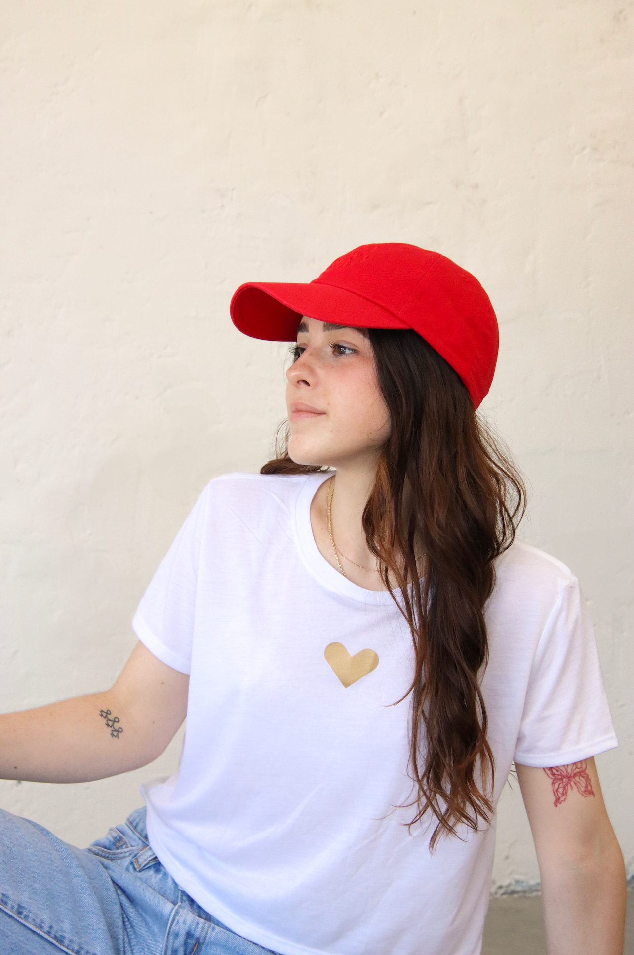 Crop top Basic pour femme à manche courte de qualité illustré au Québec