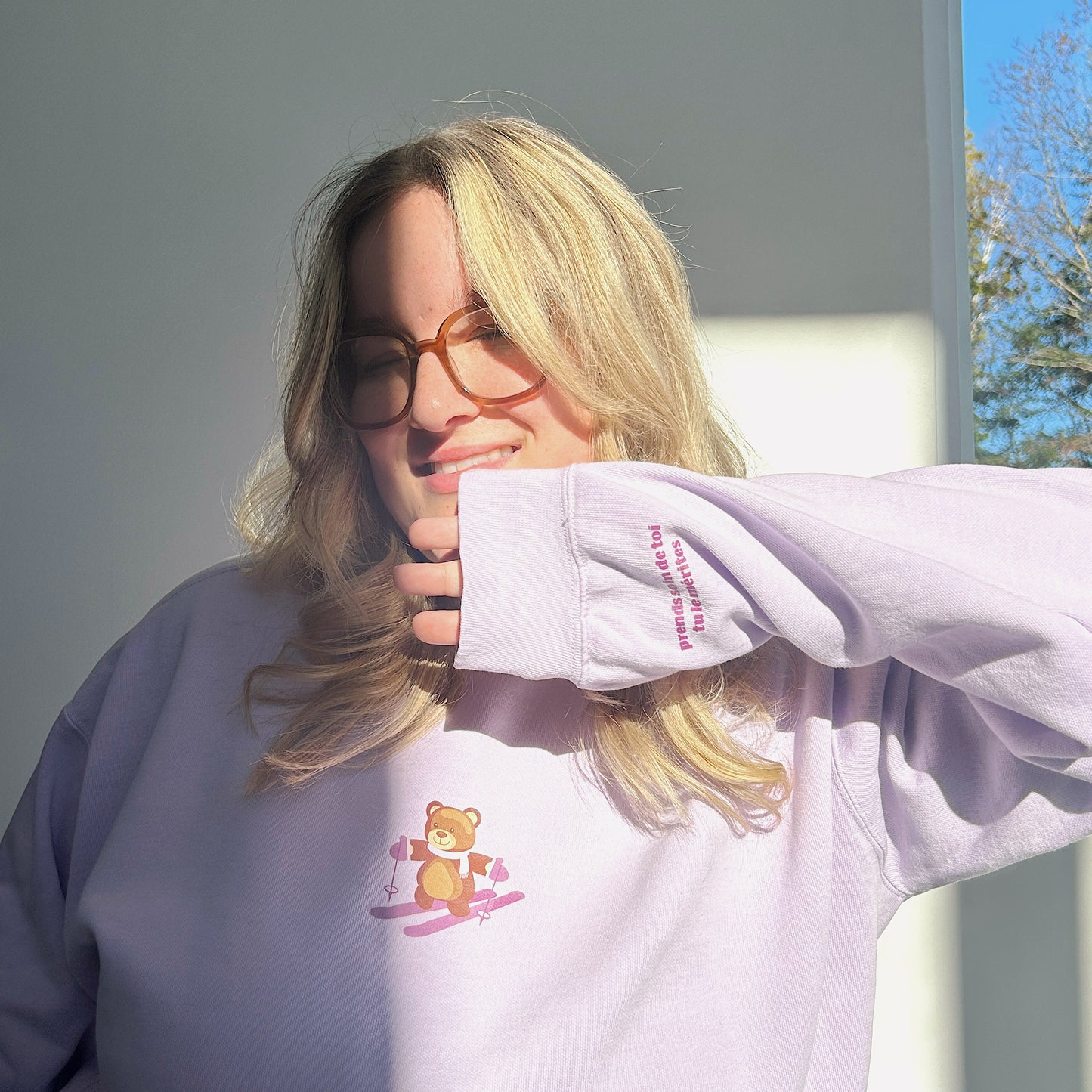 Crewneck Teddy Ski