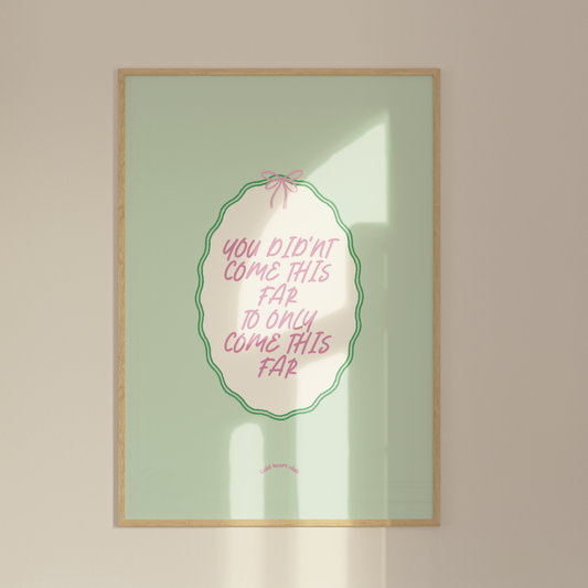 Illustration Come This Far fait au Québec Gold Heart Club