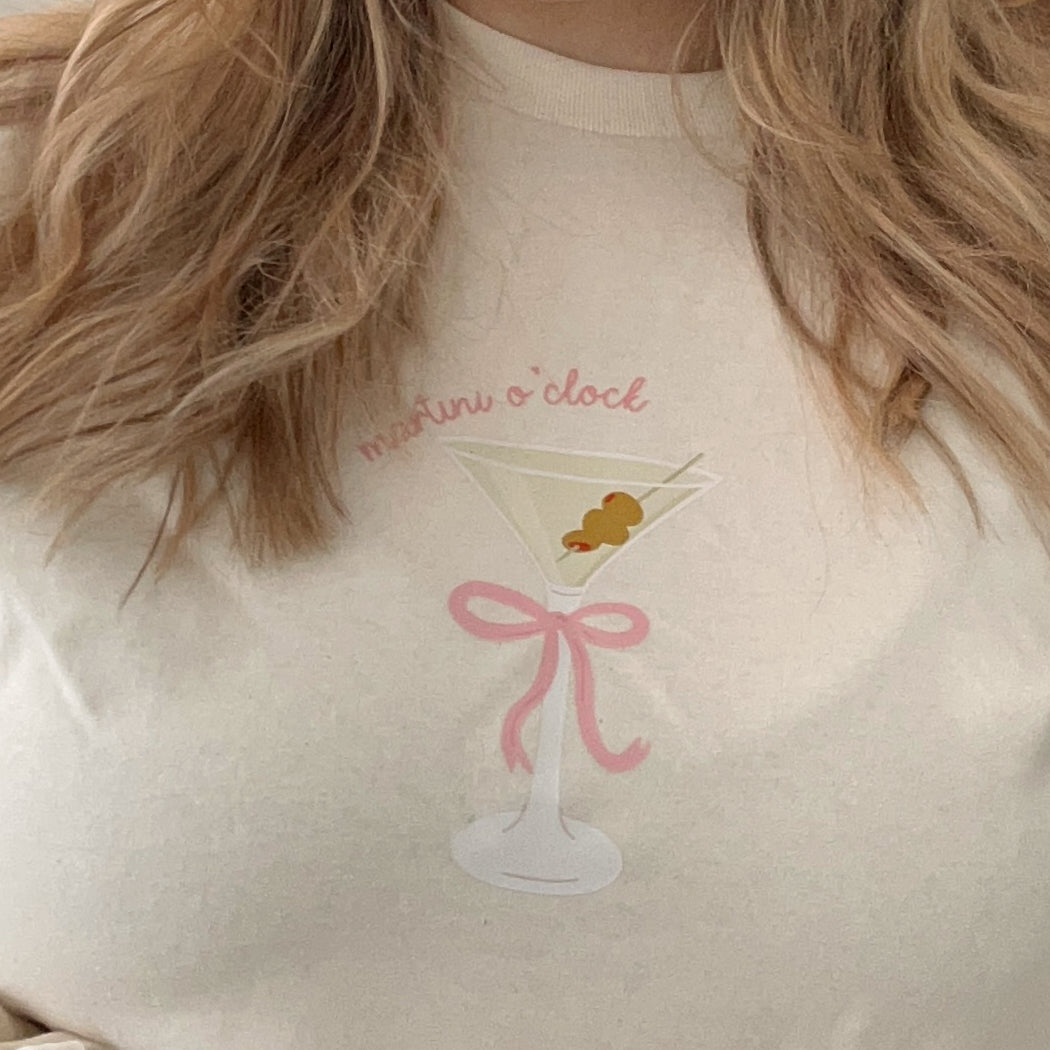 Longsleeve Dirty Martini beige pour femme Gold Heart Club