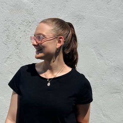 Lunettes soleil pour femme tendance Cake Gold Heart Club