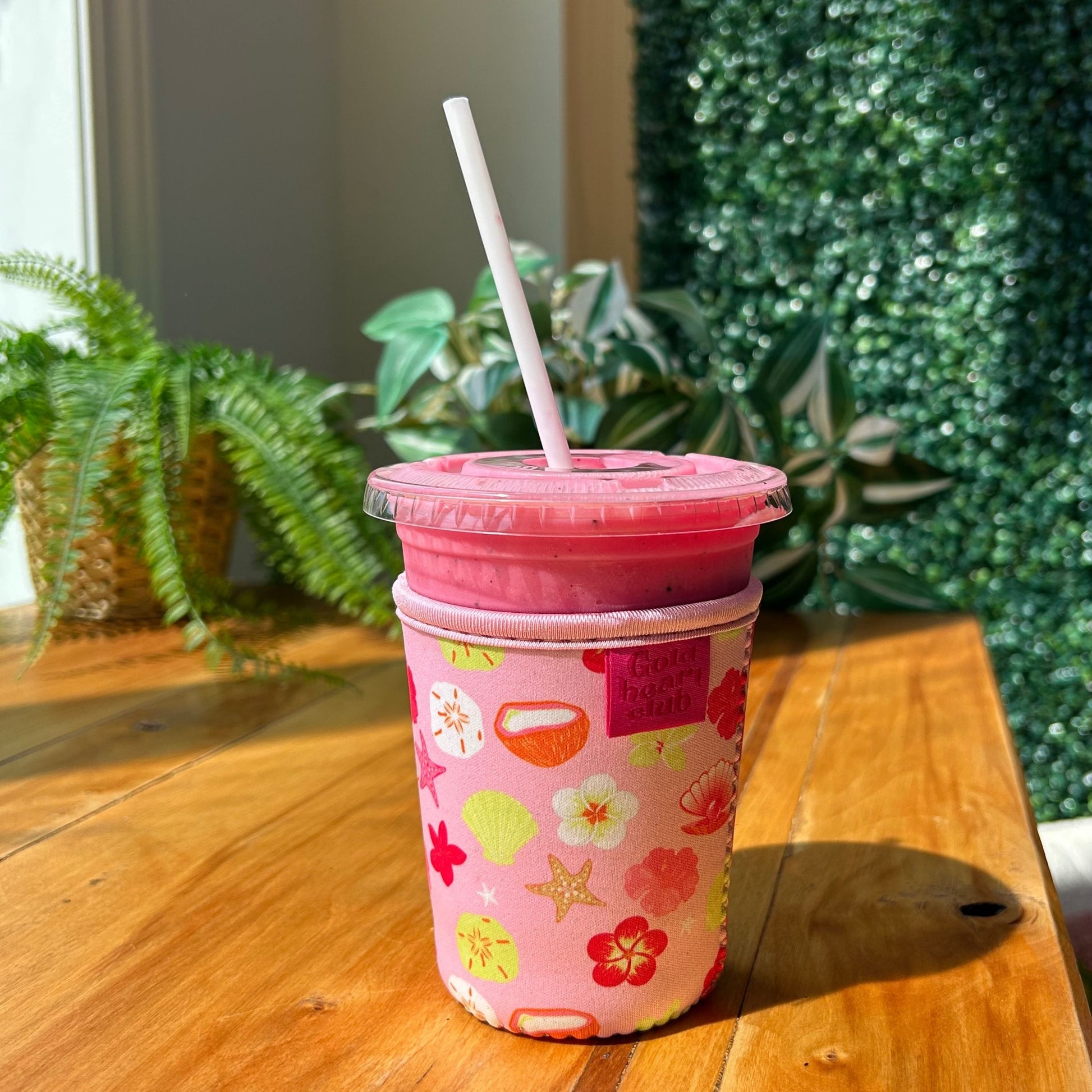 Manchon pour gobelet Gold Heart Club