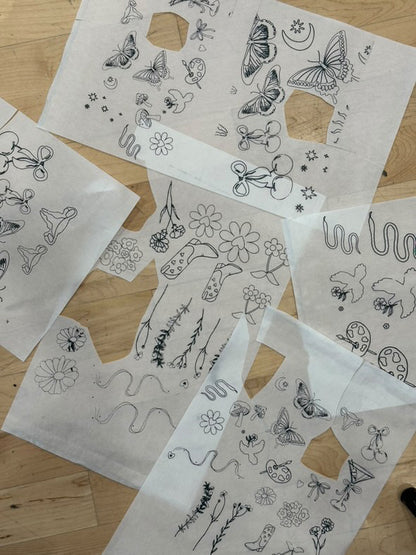 Permis de tatouage illustration