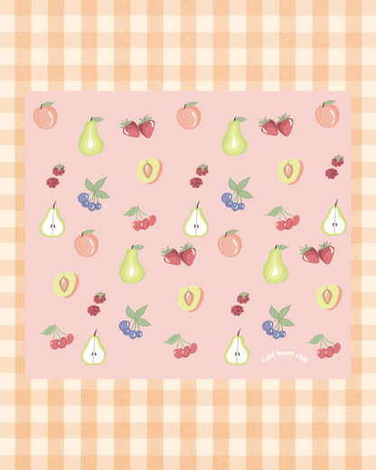 Tapis de souris illustré fait au Québec Gold Heart Club 