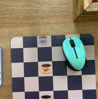 Tapis souris Lukes fait au Québec Gold Heart Club