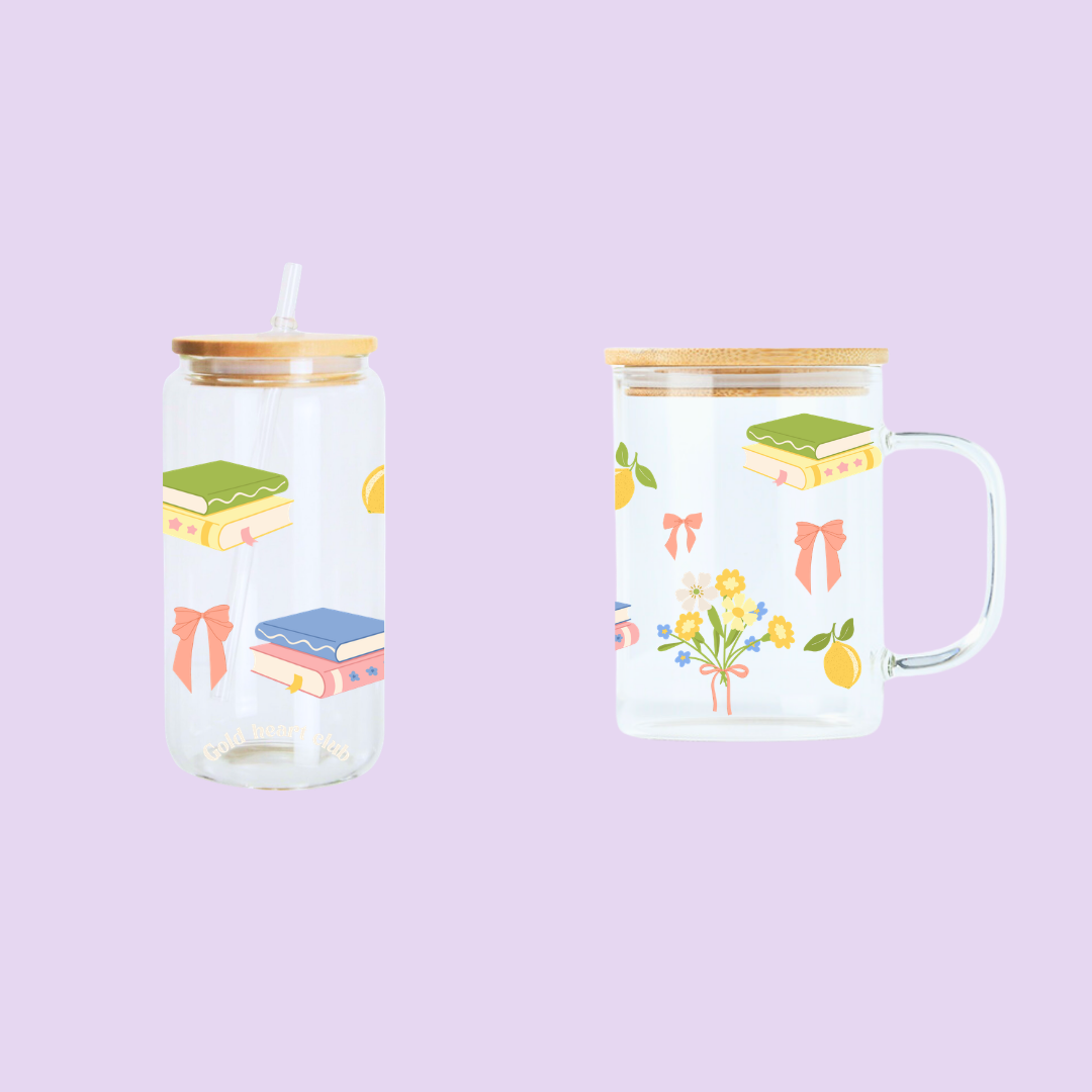 Idée cadeau Tasse illustrée Chapitres & CItrons fait au Québec