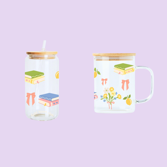 Idée cadeau Tasse illustrée Chapitres & CItrons fait au Québec