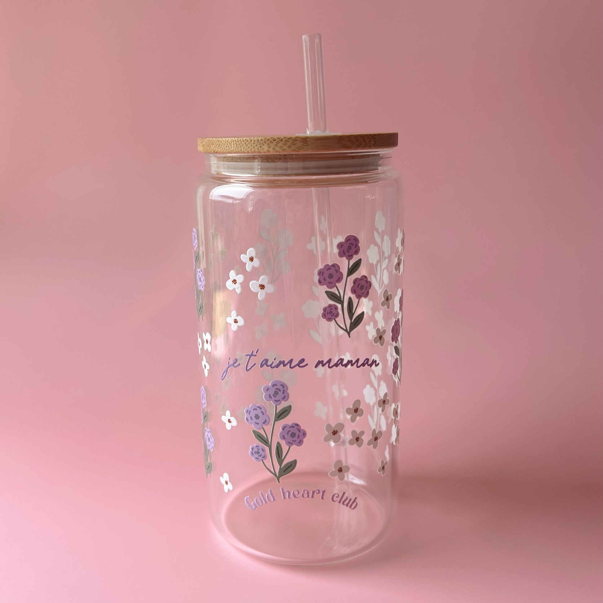 Tasse Je t'aime maman illustré Gold Heart Club