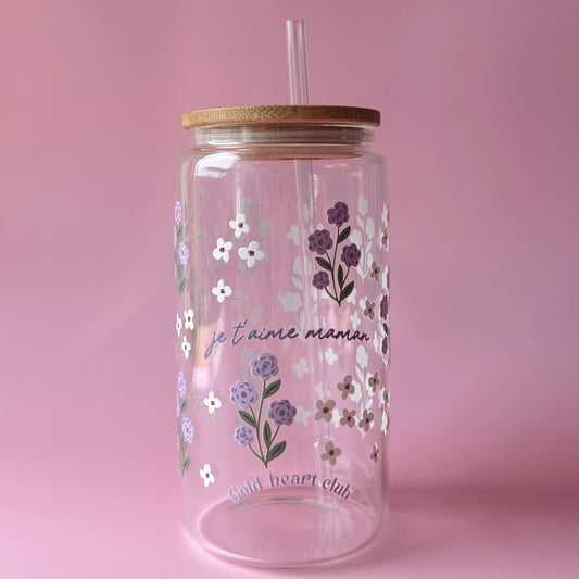 Tasse Je t'aime maman illustré Gold Heart Club