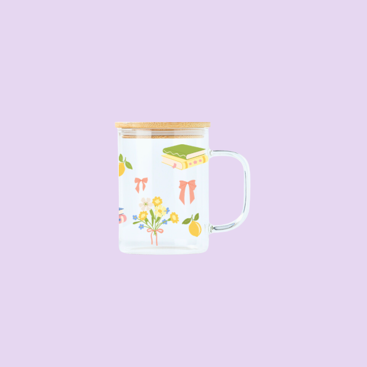 Idée cadeau Tasse illustrée Chapitres & CItrons fait au Québec