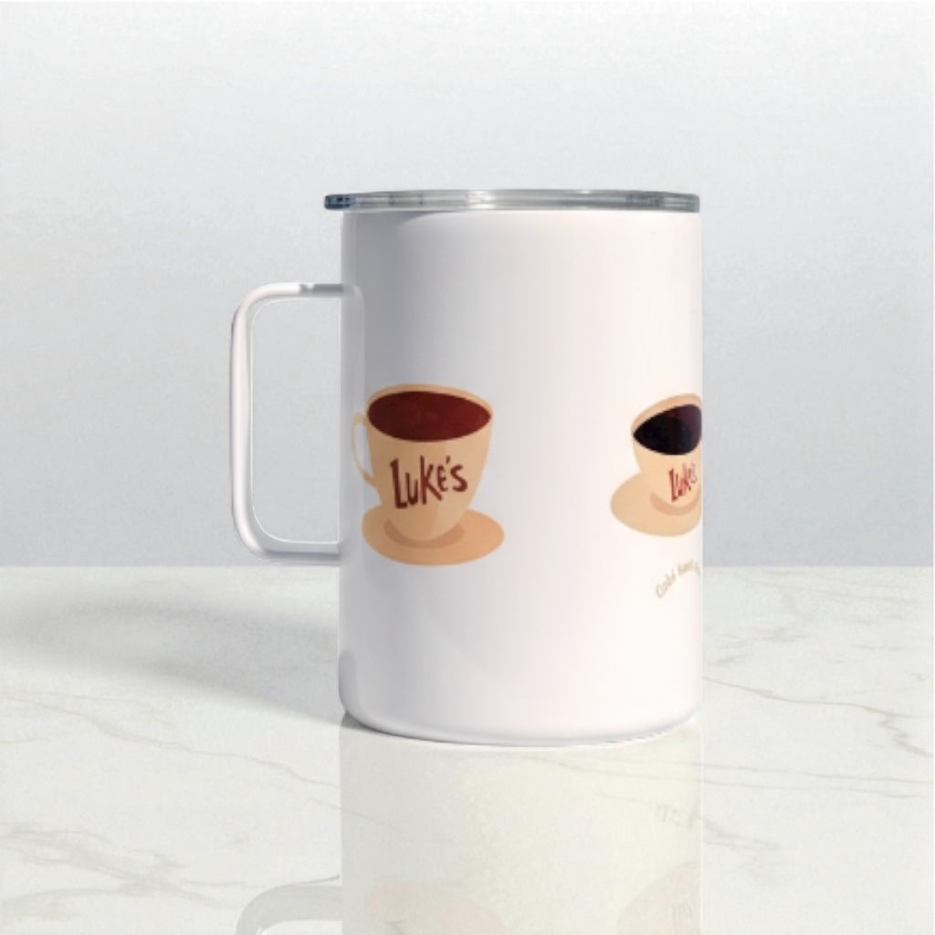 Tasse illustrée Luke's Gold Heart Club