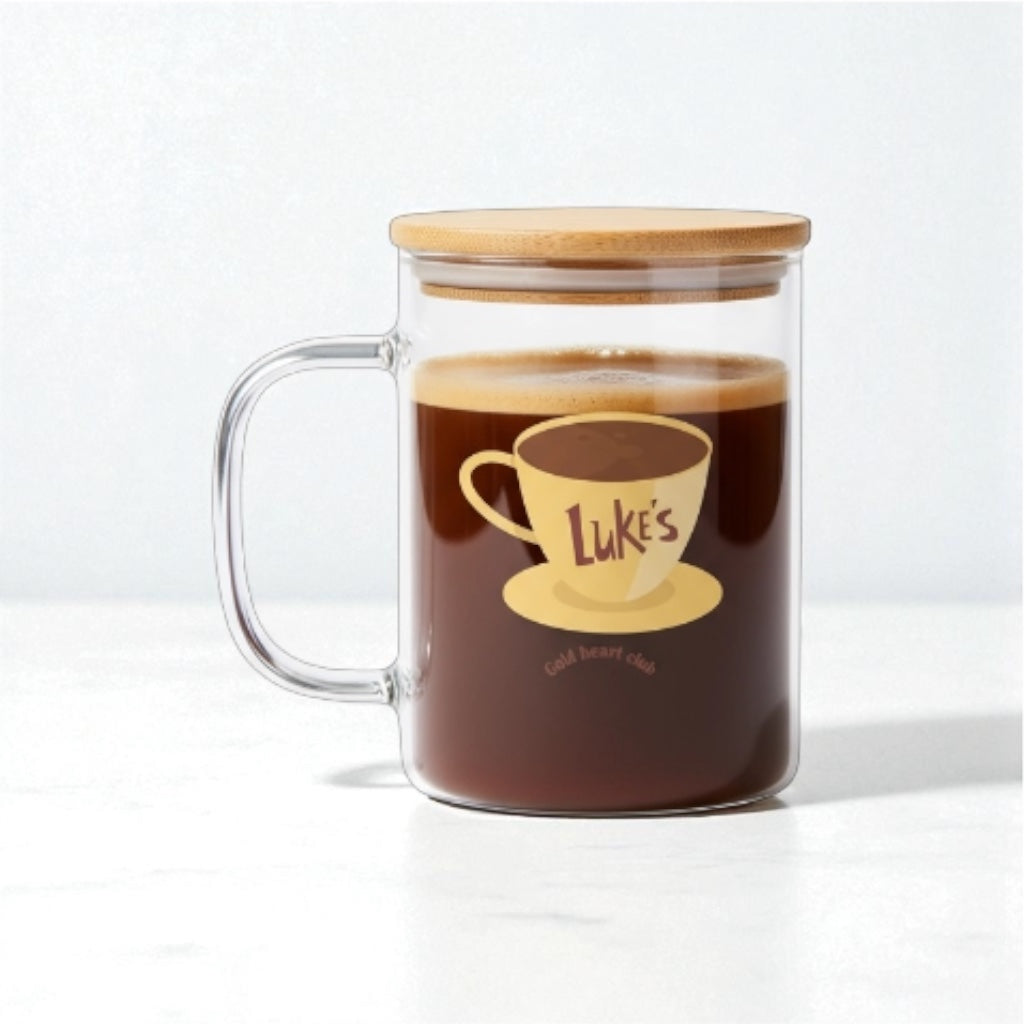 Tasse illustrée Gilmore Girls Luke's Gold Heart Club