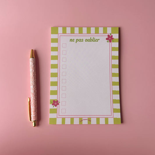 Notepad - Fruits