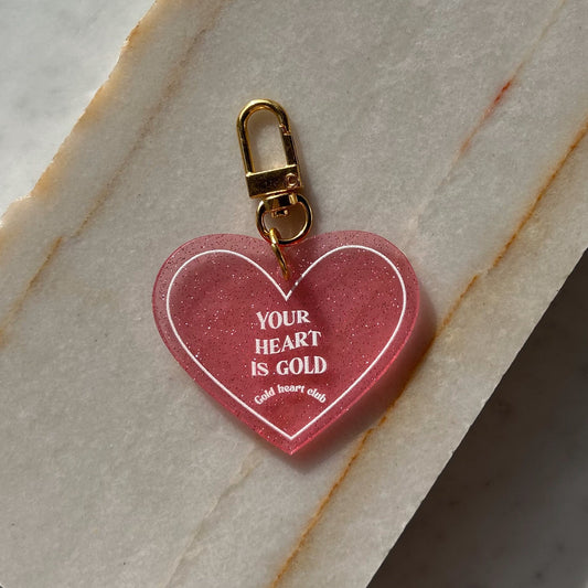Porte-clé Your Heart Is Gold
