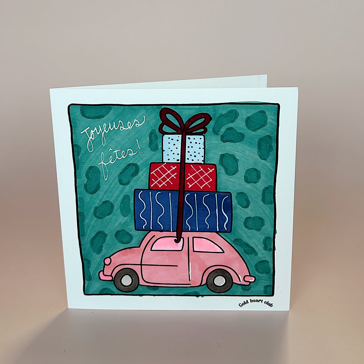 Cartes de souhaits à colorier - (plusieurs design)