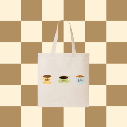 Tote bag tissu beige Gilmore Girls