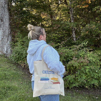 Tote bag tissu beige Gilmore Girls