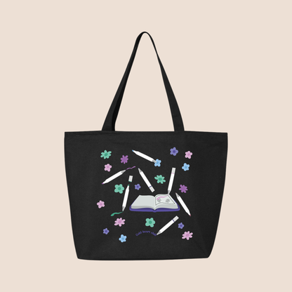 Totebag Coloriage illustré Gold Heart Club