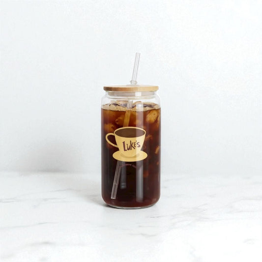 Verre illustré Gilmore Girls Luke's Gold Heart Club