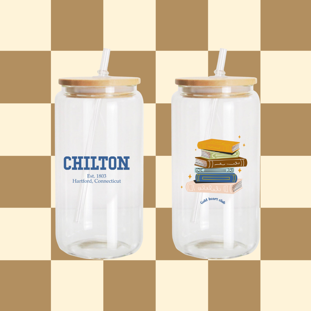 Verre illustré Gilmore Girls Chilton Gold Heart Club