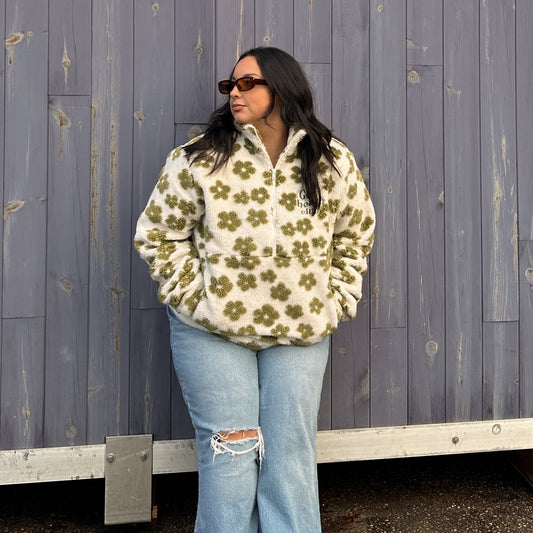 Sherpa Jacket - Floral