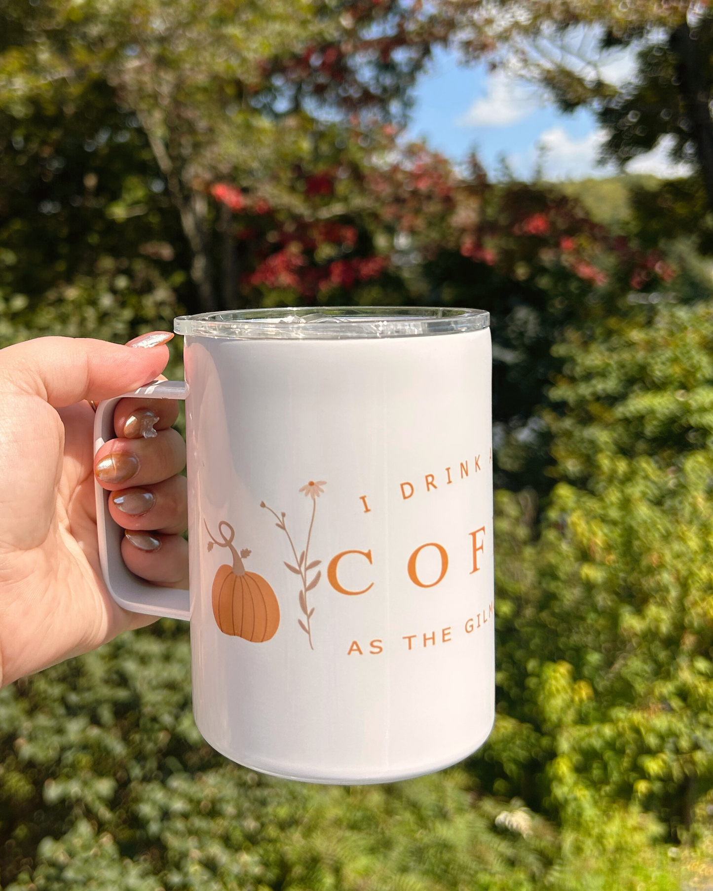 Mug I drink coffee as much as the Gilmore Girls
