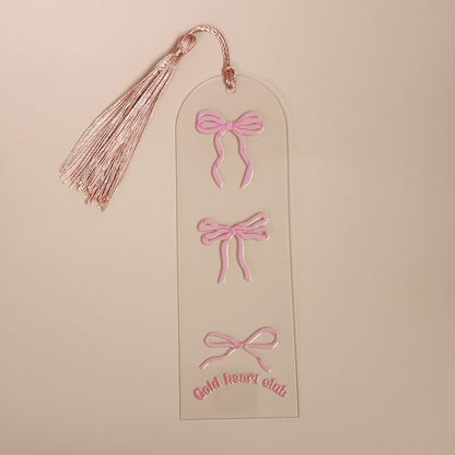 Signet illustré boucles roses Gold Heart Club