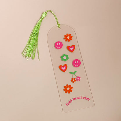 Signet illustré Groovy Gold Heart Club