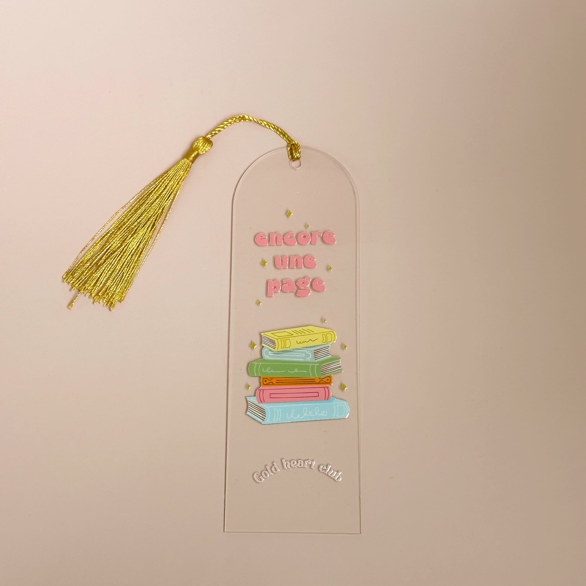 Signet illustré Livres Gold Heart Club