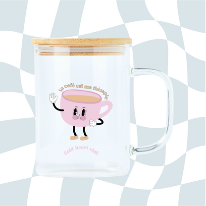 Tasse illustrée avec la citation « Le café est ma thérapie », idée cadeau originale

