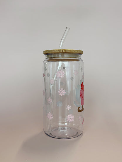 Tasse illustrée traineau du bonheur Gold Heart Club