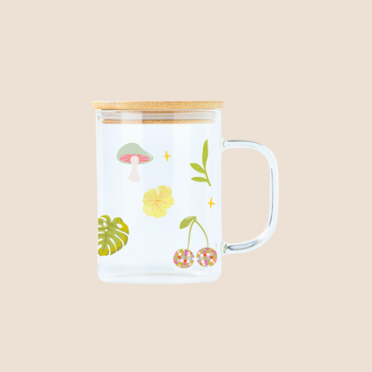 Tasse illustrée Tropico Disco Gold Heart Club