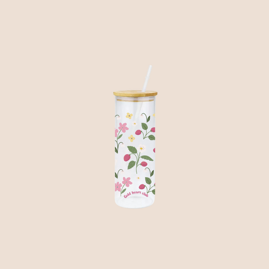 Tasse - Fraise et fleurs